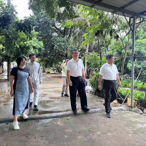 陈福、李清立检查指导台风“摩羯”灾后恢复重建工作