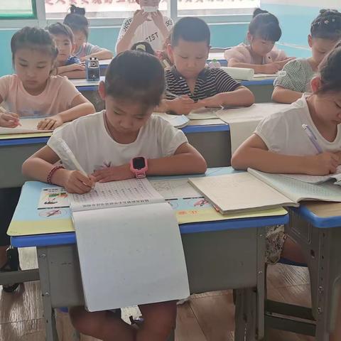 8月4日艺道书法尚书苑校区暑假班二期