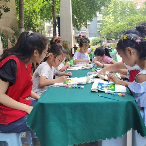 童心绘祝福，鑫苑迎党建