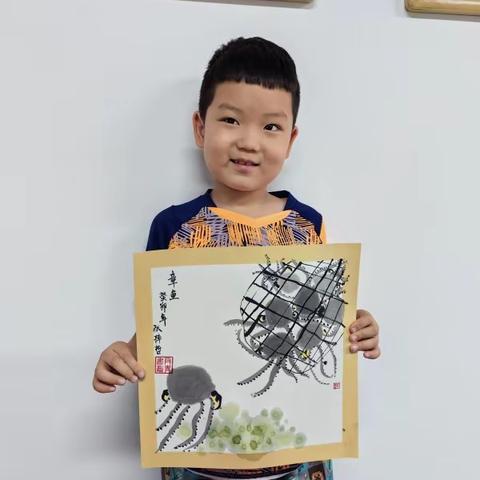 丹青书画  张梓哲2023暑期作品展
