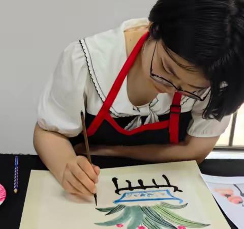 丹青书画  白晨钰2023暑期作品展