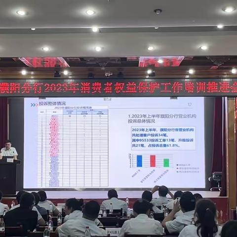 建行濮阳分行召开2023年上半年消保工作推进会