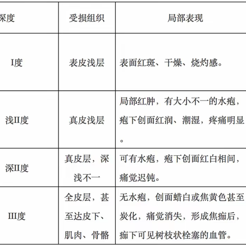 烧伤（烫伤）患者的紧急处置