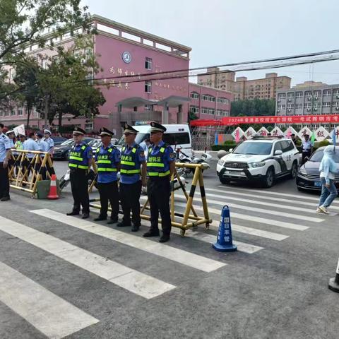 你追逐梦想，我全力护航！——城管三中队全面助力高考！