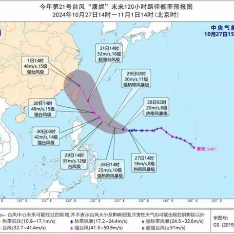 台风“康妮”强度逐渐增强！人保财险福州市分公司提醒您出行注意安全！