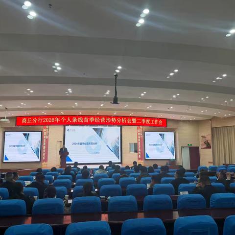 商丘分行召开2026年个人条线首季经营形势分析暨二季度工作会
