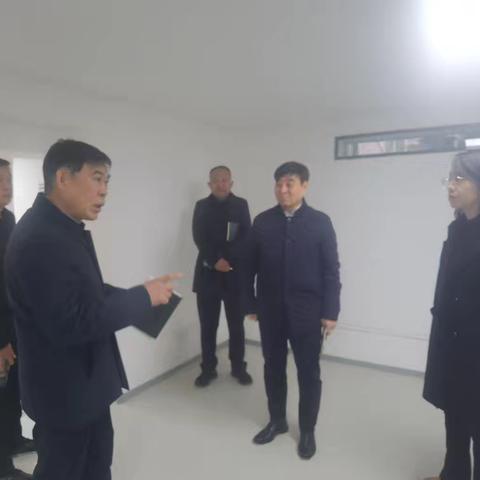 张婷所长带队验收武警消防支部党员活动中心建设工程