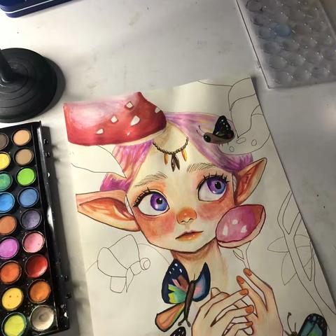 2024石燕湖六年级漫画设计课总结