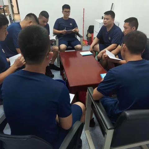 深汕大队战勤保障分队开展“强措施、严纪律、除隐患、保安全”专项教育整顿月动员部署会