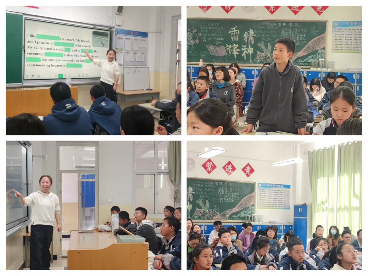 简篇-教研同心携手共进 春风育人薪火相传——银川外国语实验学校骨干教师示范课活动
