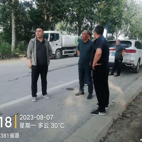 过境洪水灾后清淤，高阳人和在行动