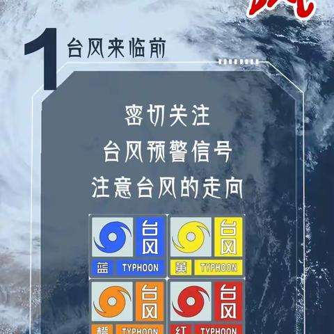 福州市亭江第二中心小学关于防御台风的温馨提醒