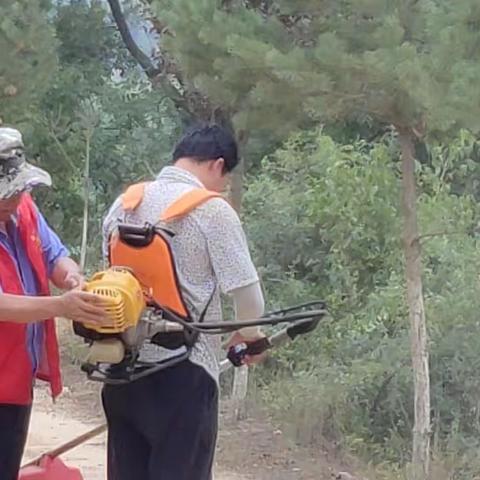 东风镇人居环境提升麻家台村在行动