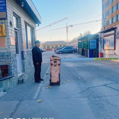 2023 年12 月份天同花苑工作总结