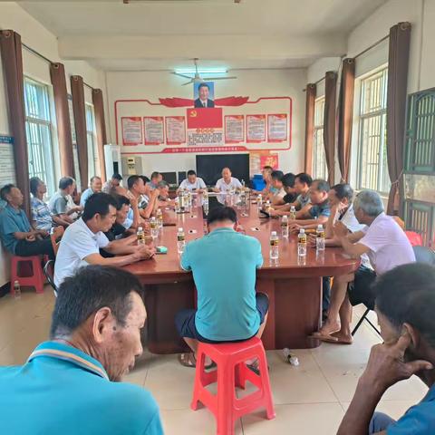 中共文连村支部庆祝七一党生日活动