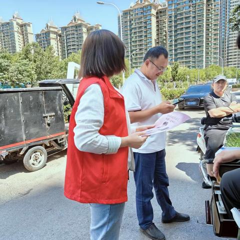 社区开展控烟宣传活动 助力健康生活环境