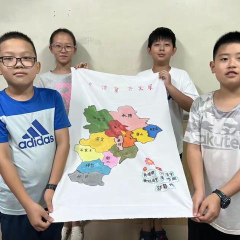 巧手绘天地，魅力京津冀——绿洲小学五（5）班暑期实践活动