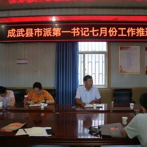 成武县召开市派第一书记工作推进会