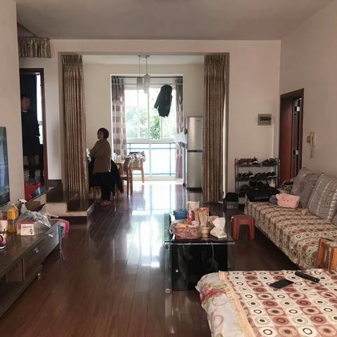 鑫城6期4楼2室2厅1卫全装全家具家电产权83平方36.8万V6486