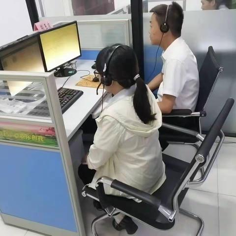 昌江县社保中心参加12345热线厅（局）长接话日活动