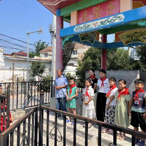 赓续红色血脉 争当时代新人 岳村镇团委开展“八一”建军节爱国主义教育活动