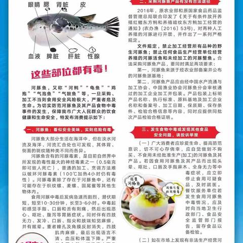 六道社区开展禁止食用河豚鱼宣传活动