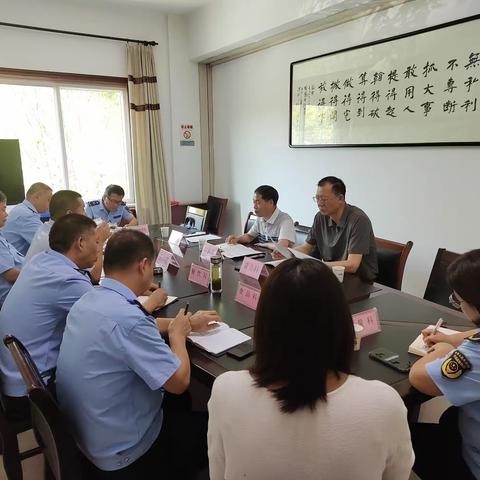 市市场监管局对高陵区市场监管局大气污染治理专项行动及国卫复审等工作进行督导检查