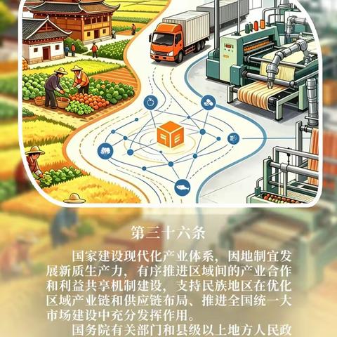 【民族团结进步促进法】每日一学|推动共同繁荣发展（五）