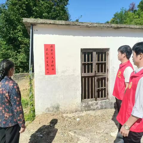 黄麟乡朱田村文明实践站开展【森林防火宣传】活动