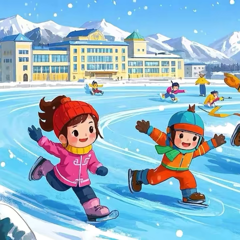 “迎亚冬盛会 展冰雪雄姿”冰雪系列活动—胜利蒙古族乡中心小学校冰上趣味运动会