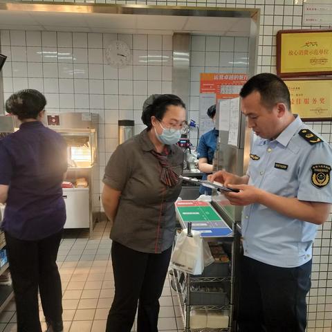 章丘区市场监管局双山所开展网络餐饮食品安全专项整治行动