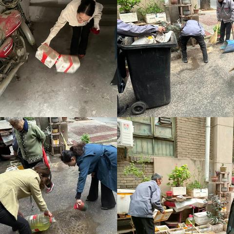 整治环境卫生 打造美丽社区