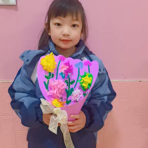 6+1幼儿园（女神节）美术作品展示（3.7）
