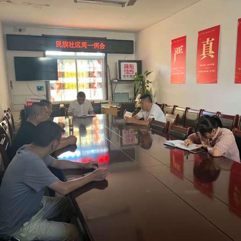 民族社区一周工作总结（2023年8月14日-20日）