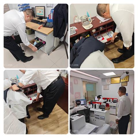 修武支行开展代客保管、代客操作突击检查，强化网点合规意识