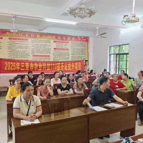 农业科技110:三亚热科院赴五指山番阳镇开展冬季瓜菜种植技术培训
