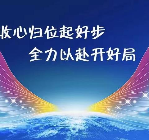 五一节后收心会  提气聚力保安全