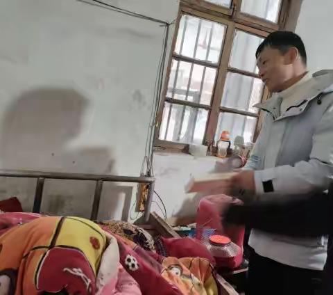 寒冬送温暖  真情暖人心  后河镇开展春节前走访慰问帮扶活动