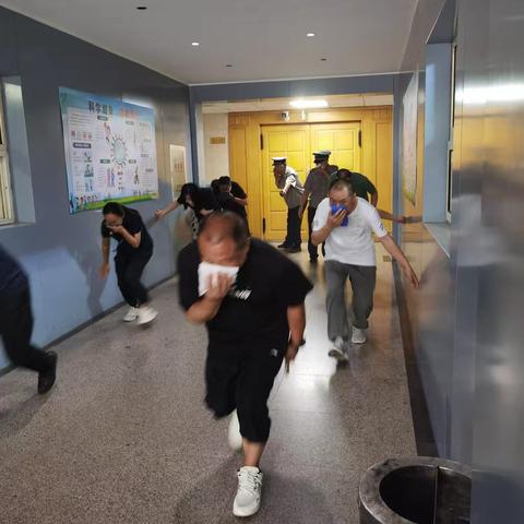 邯郸市体育中心开展“守护生命”主题消防逃生演练