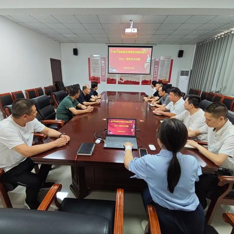 庆七一 强作风 作贡献——洛宁县农投公司积极开展2025年第七个党员主题活动日