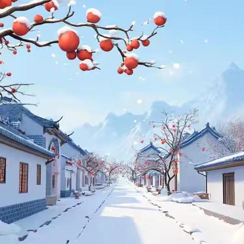 大雪已至 冬来无恙﻿—— 实验小学南校区24节气习俗