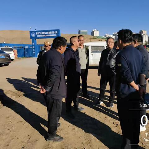 丽水街配套设施工程现场调度