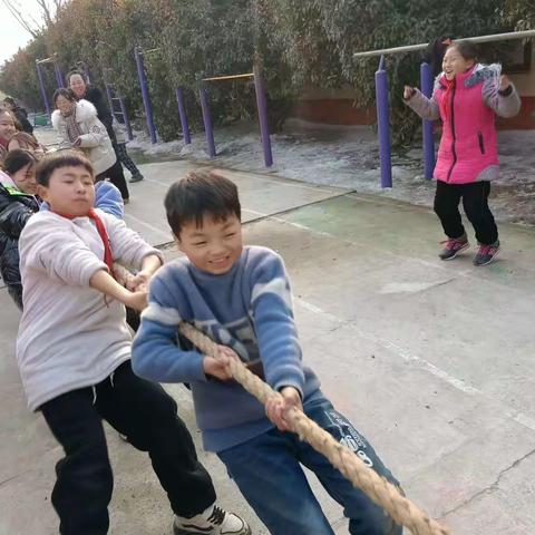 油坊小学冬季运动会