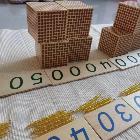 蒙 氏 数 学 思 维 启 蒙：把 抽 象 概 念 具 体 化 ‍