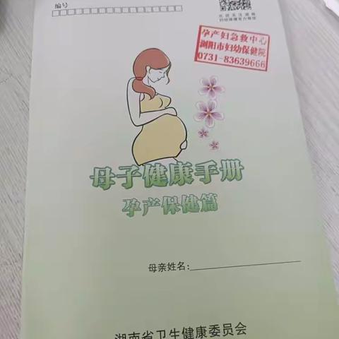 《母子健康手册》的使用和重要性