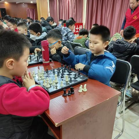 2023德州市国际象棋冬季赛，新湖南路小学再夺三冠