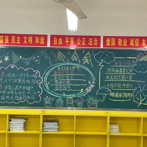 “盛世华诞，共庆未来”丛台小学北校区黑板报评比