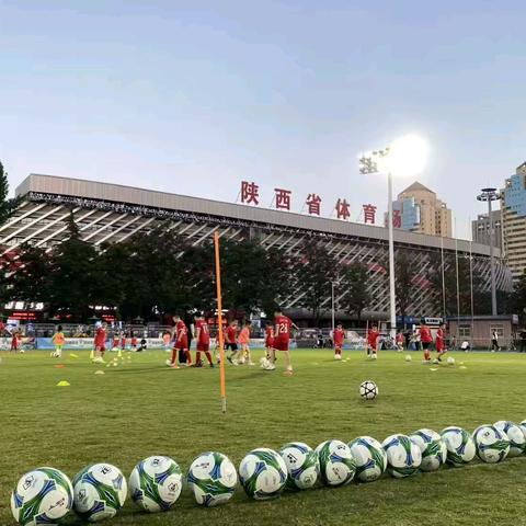 夏日绿茵 成长ING ... 西安水滴体育省体暑期足球训练营第一阶段完美收官