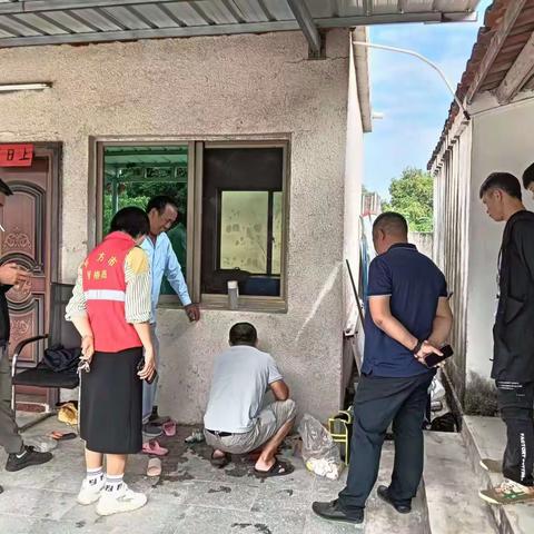 三家镇网格员协助处理“用水纠纷”问题
