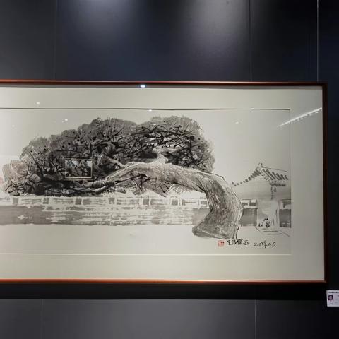 王昌楷唐柏林师生绘画作品展——作品欣赏